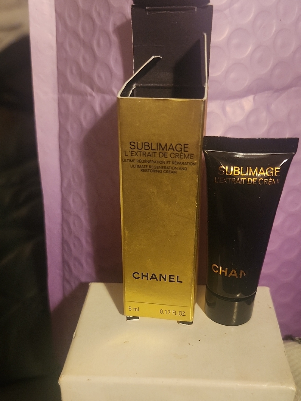 CHANEL Sublimage L'Extrait De Crème - Black & Gold Packaging